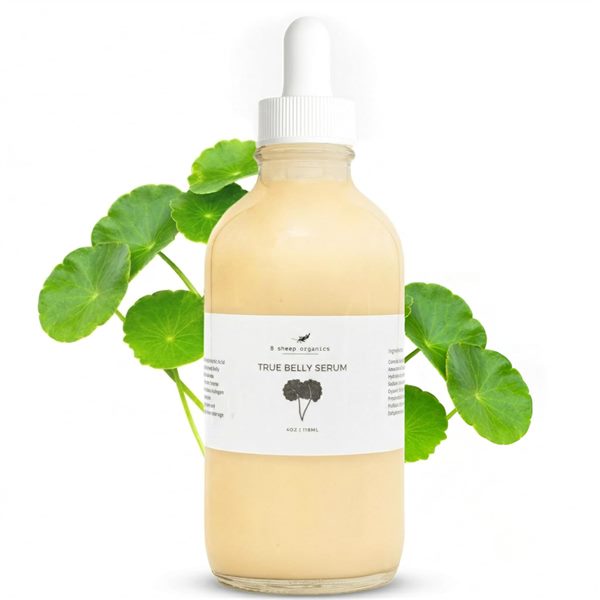 8 Sheep True Belly Serum, Pregnancy-Safe Skin Care Belly Oil 